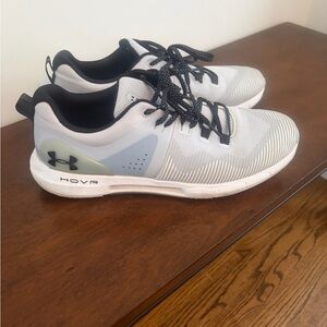 Under Armour Men’s White & Black HOVR Athletic Trainers